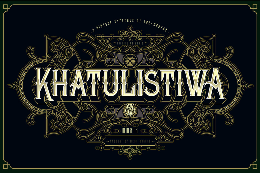Khatulistiwa in Display Fonts - product preview 8