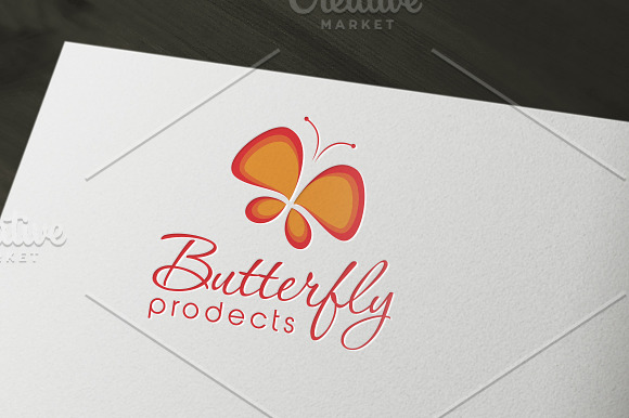 Feminine Butterfly Logo in Logo Templates - product preview 1