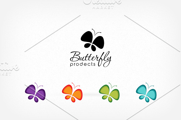 Feminine Butterfly Logo in Logo Templates - product preview 2