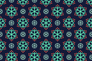 Seamless snow pattern