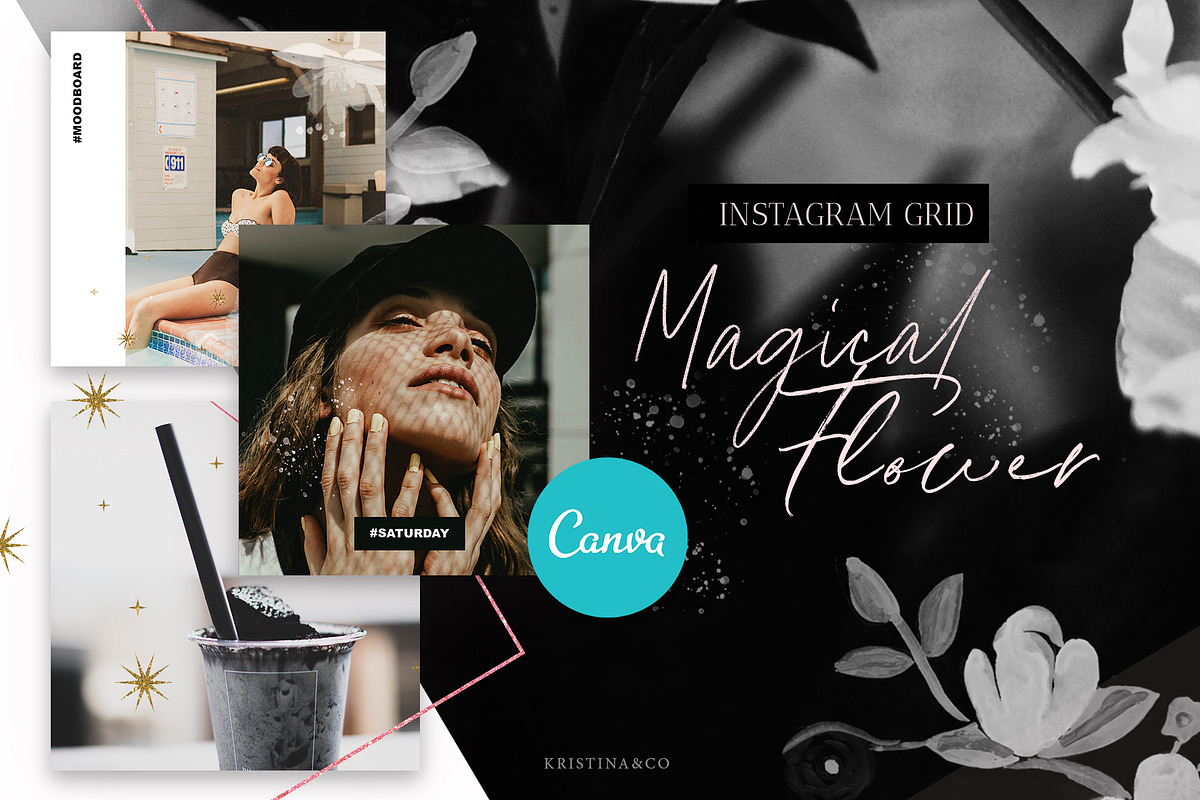 Instagram Stories & Post in Canva in Instagram Templates - product preview 8