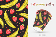Banana and Strawberry pattern