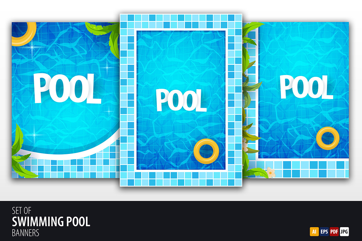 Swimming Pool posters in Illustrations - product preview 8