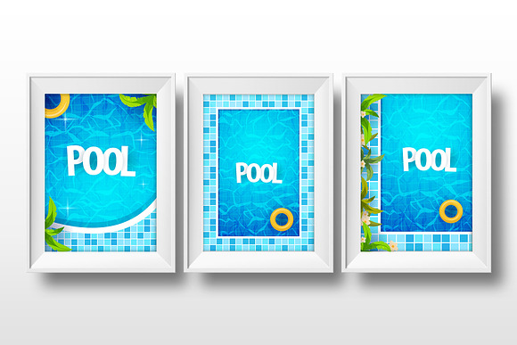 Swimming Pool posters in Illustrations - product preview 1