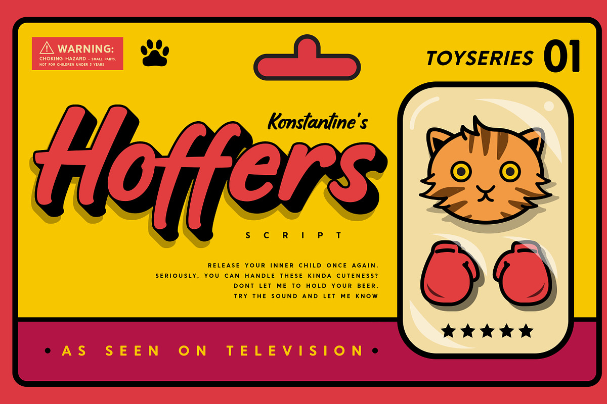 Hoffers - Playful Casual Script in Display Fonts - product preview 8