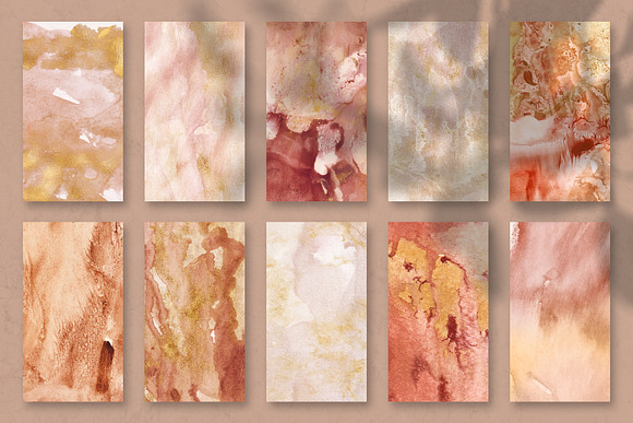 20 Seamless Watercolor Textures in Textures - product preview 21