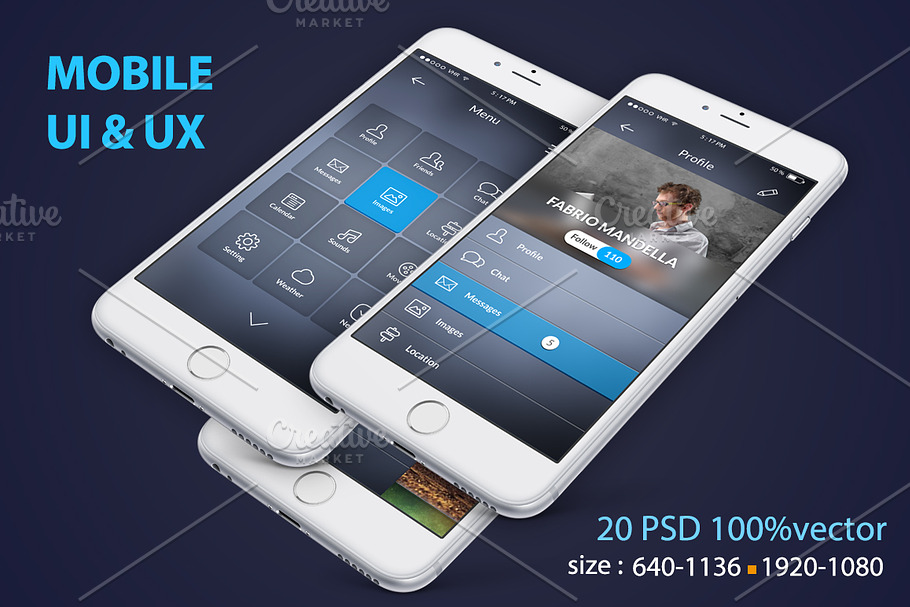 Mobile App UI&UX in App Templates - product preview 8