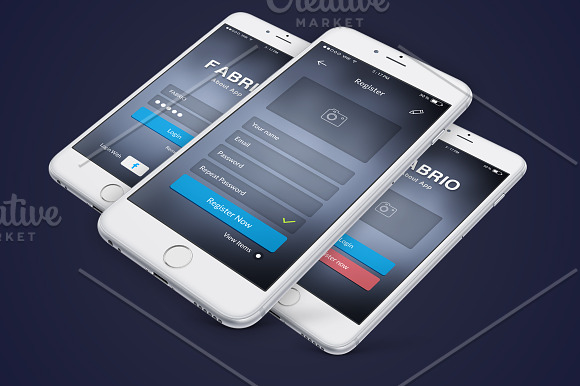 Mobile App UI&UX in App Templates - product preview 5