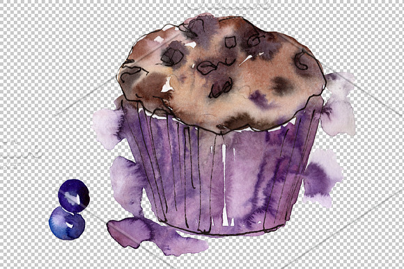 Dessert Love story Watercolor png in Illustrations - product preview 2