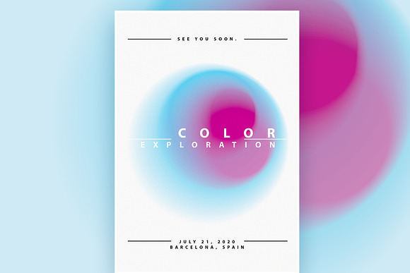 Color Exploration Poster Templates in Flyer Templates - product preview 4