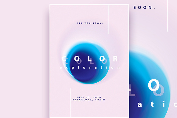 Color Exploration Poster Templates in Flyer Templates - product preview 5