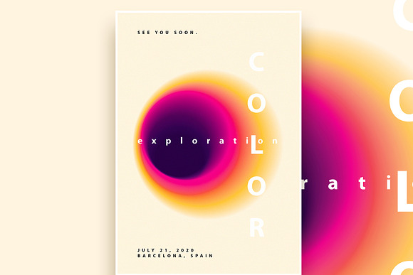 Color Exploration Poster Templates in Flyer Templates - product preview 6