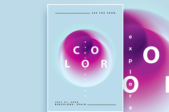 Color Exploration Poster Templates in Flyer Templates - product preview 8