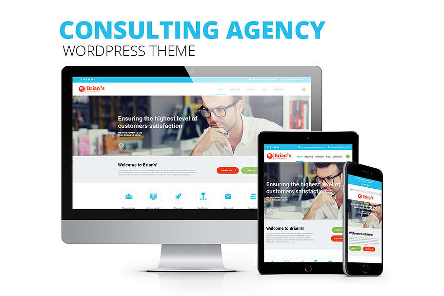 Consulting - WordPress Theme in WordPress Business Themes - product preview 8