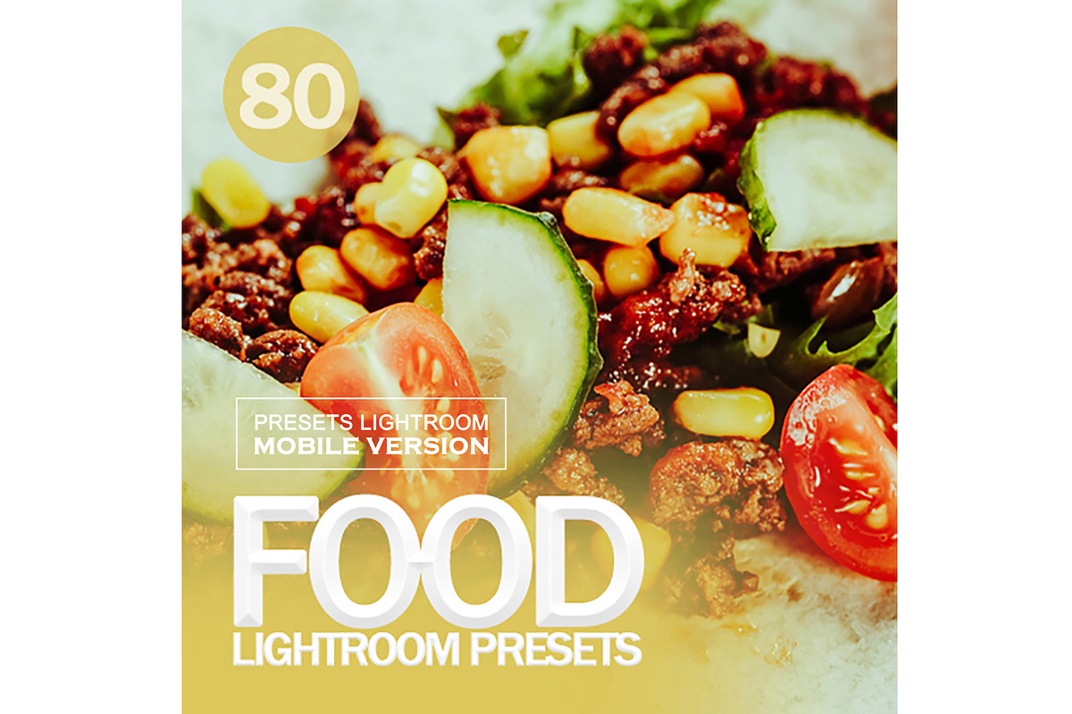 Food Lightroom Mobile Presets in Add-Ons - product preview 8