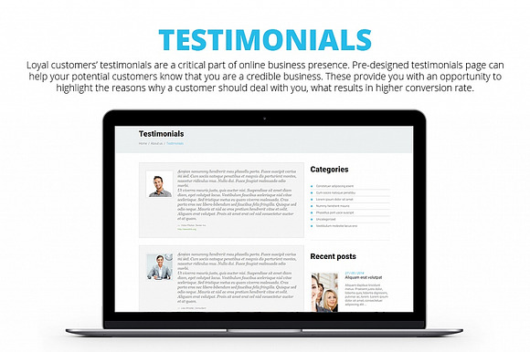 Consulting - WordPress Theme in WordPress Business Themes - product preview 3