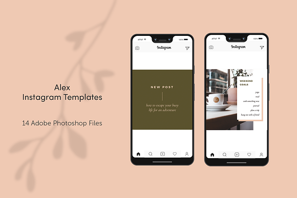 Alex Instagram Templates in Instagram Templates - product preview 2