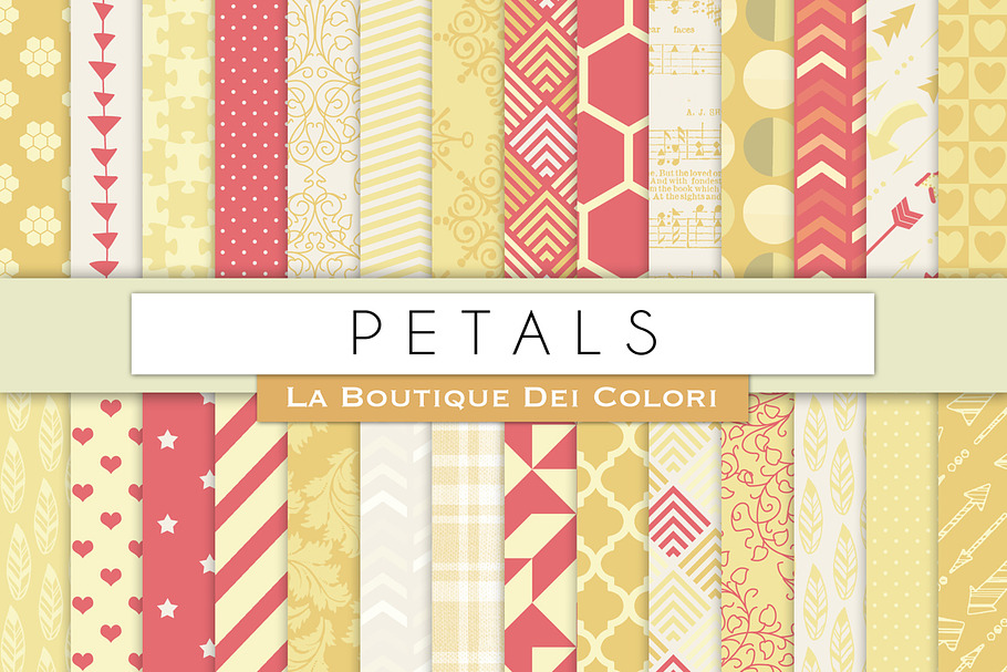 Petal Digital Papers in Patterns - product preview 8