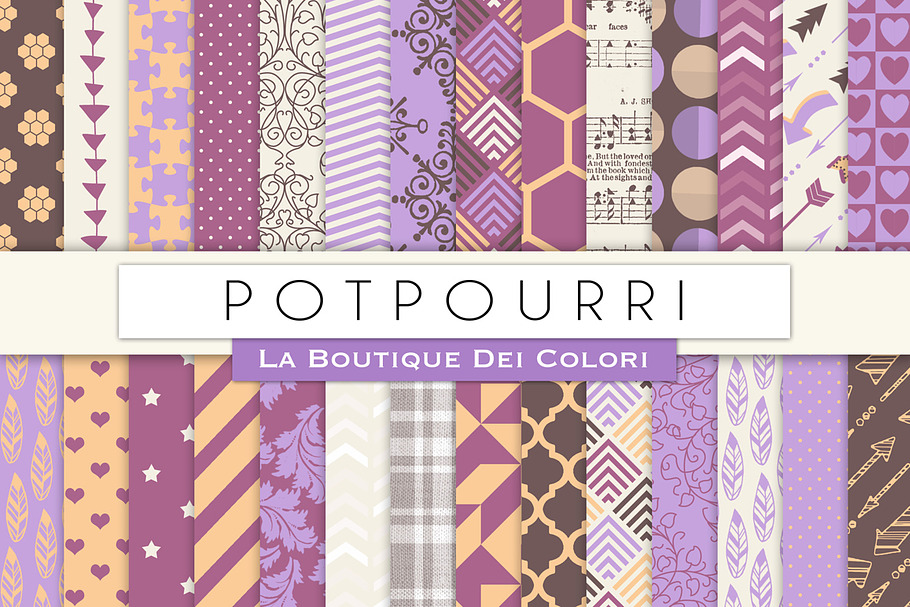Potpourri Digital Papers in Patterns - product preview 8