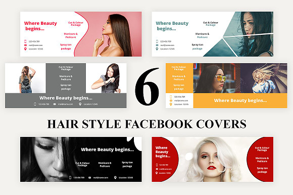 Facebook Covers Bundle -SK in Facebook Templates - product preview 4