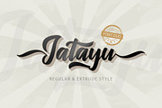 Jatayu Layered Script Font