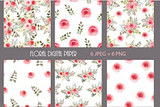 Floral Pattern, Digital Paper