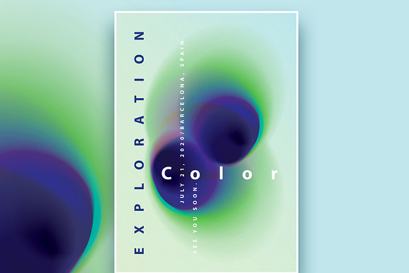 Color Exploration Poster Templates in Flyer Templates - product preview 12