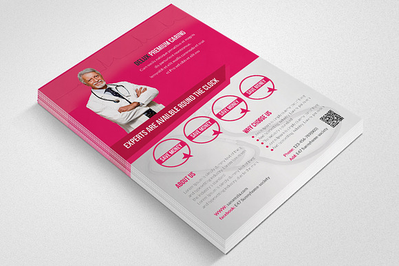 Medical Flyer Template in Flyer Templates - product preview 1