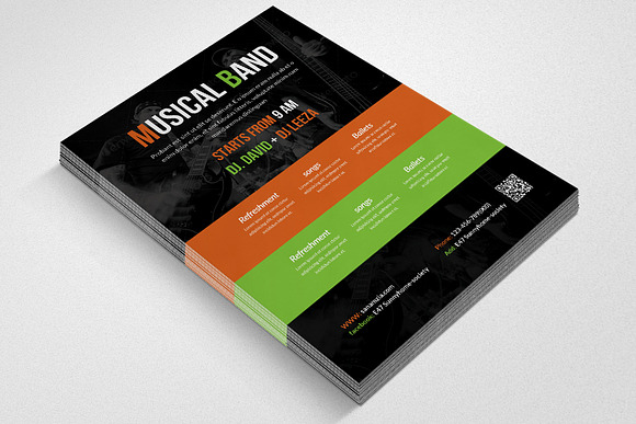 Music Concert Flyer in Flyer Templates - product preview 1