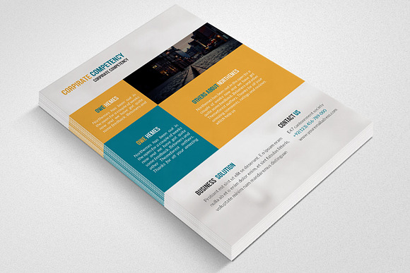 Business  Flyer Template in Flyer Templates - product preview 1