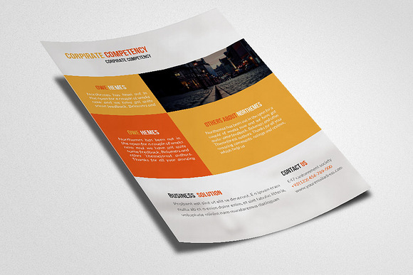 Business  Flyer Template in Flyer Templates - product preview 2