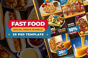 FAST FOOD - Social Media Bundle