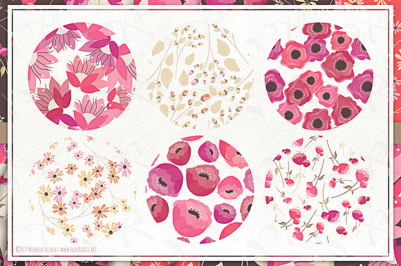 Springtime 03 - Seamless Patterns in Patterns - product preview 2