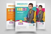 Admission Open Flyer Template