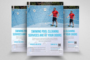Swimming Pool Cleaning service flyer