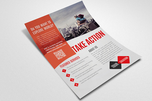 Business Flyer Template in Flyer Templates - product preview 2
