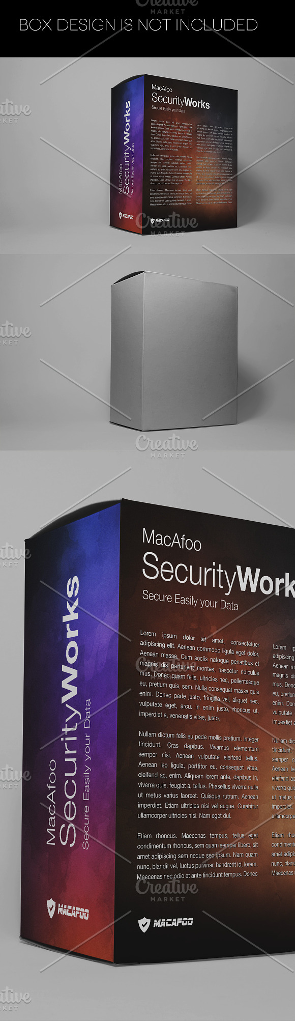 Software or Product Box Mockups in Product Mockups - product preview 5