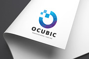 Ocubic Circular Cubes Logo