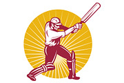 cricket sports batsman batting side
