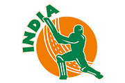 cricket sports batsman batting India