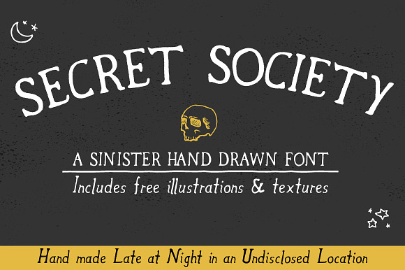 Secret Society Font + Bonus in Serif Fonts - product preview 4