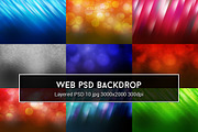 Web PSD Backdrop