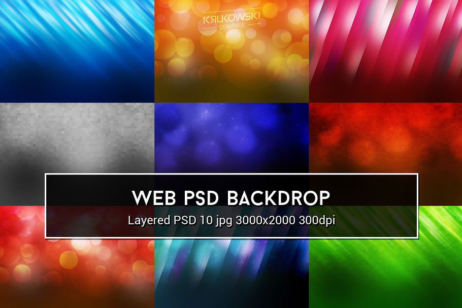 Web PSD Backdrop in Textures - product preview 8