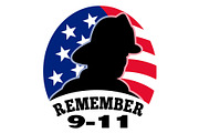 9-11 fireman firefighter american