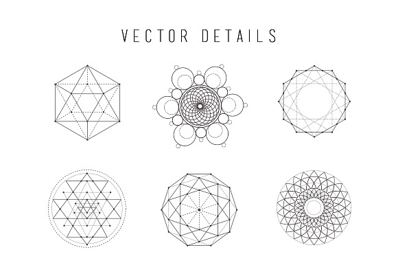 Sacred Geometry Vector Set Vol. 3 in Illustrations - product preview 2