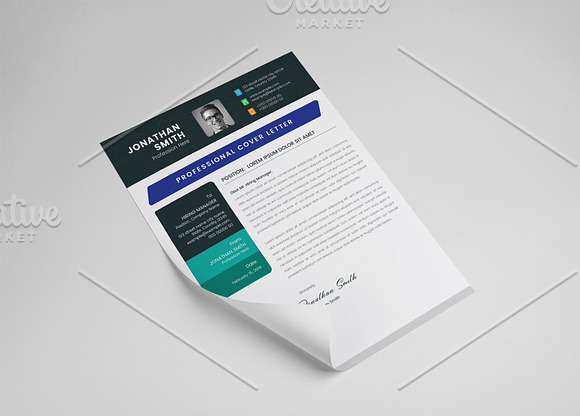 CV Template in Resume Templates - product preview 3
