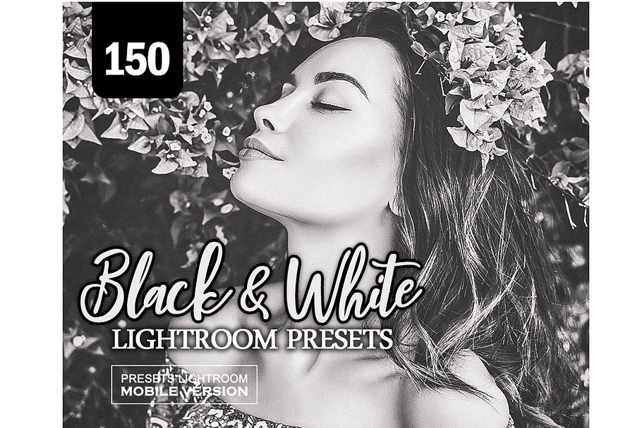 Black White Lightroom Mobile Presets
