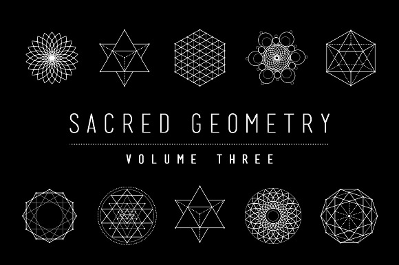 Sacred Geometry Vector Set Vol. 3 in Illustrations - product preview 3