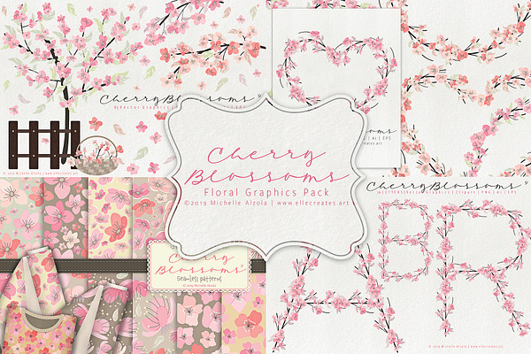 Cherry Blossoms 04 - Graphics Pack