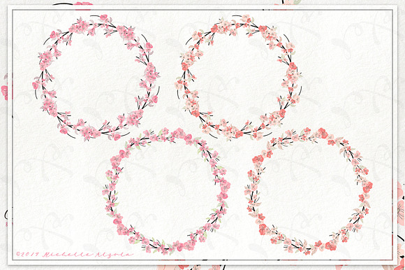 Cherry Blossoms 04 - Graphics Pack in Illustrations - product preview 9
